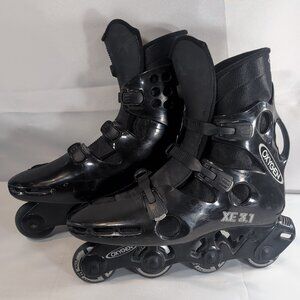 Oxygen XE 3.1 Roller Blades Rollerblades Men's 31.0 31 Black Inline Skates Brake